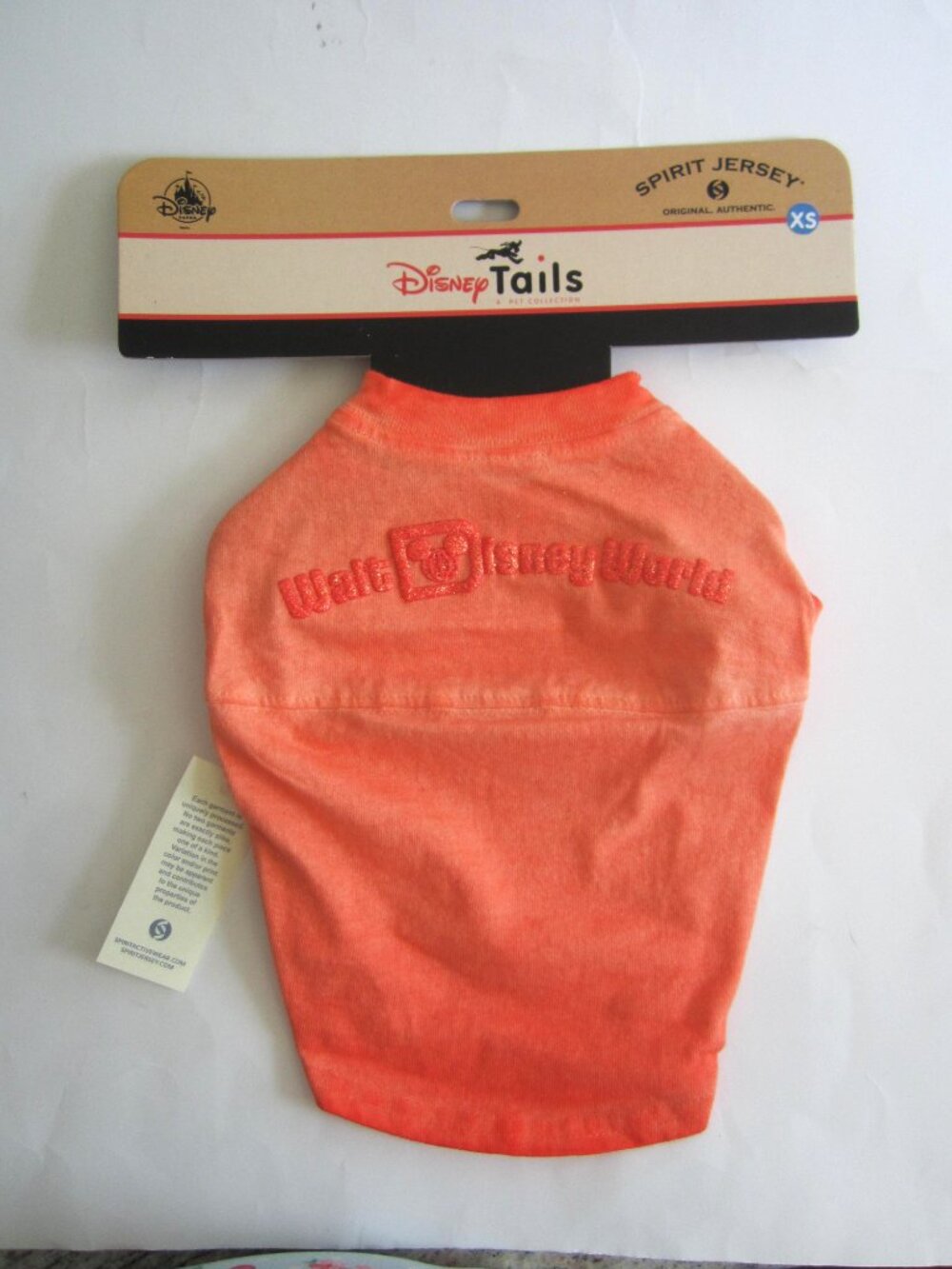 Disney Tails Parks Coral Dog Spirit Jersey